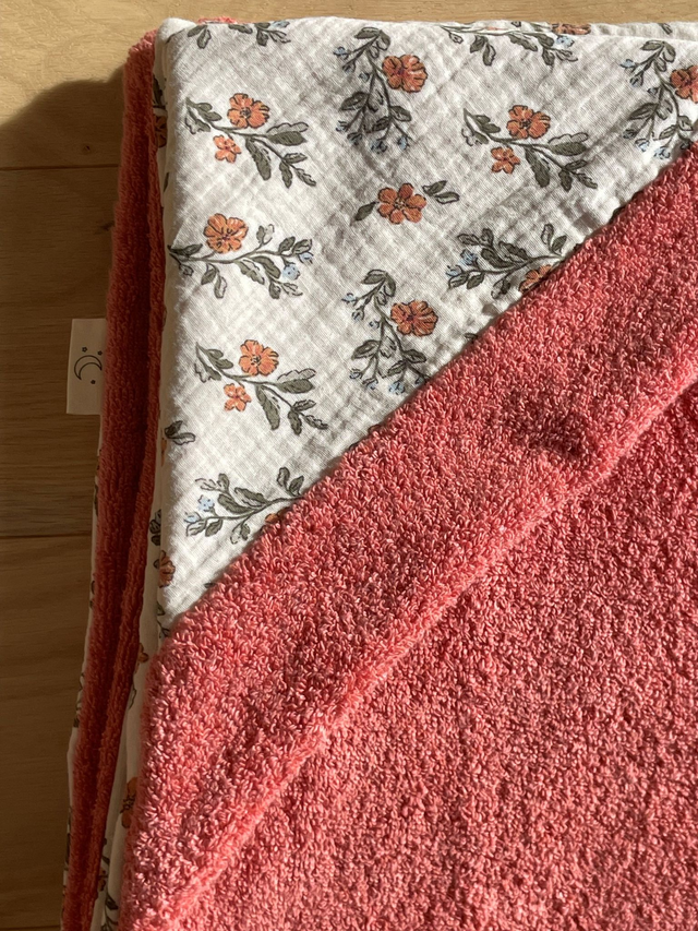Cape de bain bébé made in France